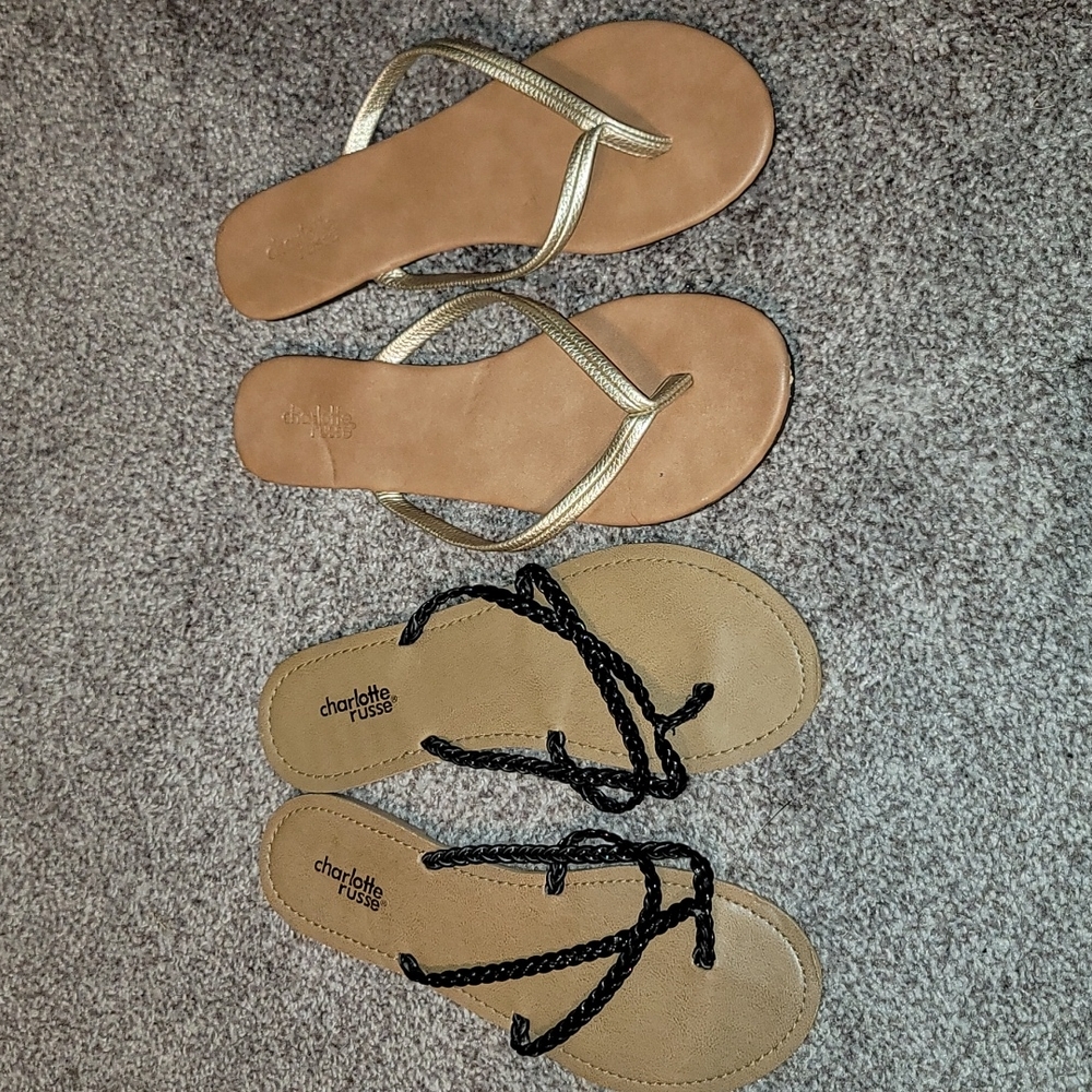 Charlotte Russe sandal bundle